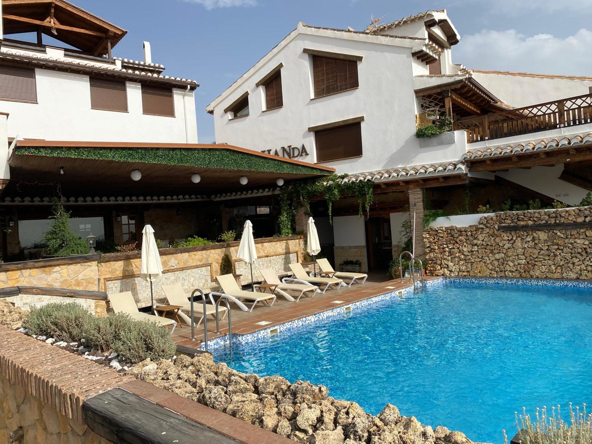 Alhanda Apartahotel Benamaurel Exterior photo